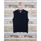 Regata Nike Dri Fit Cotton Preta Em Algodão Masculina