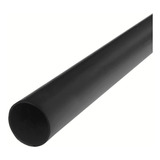 Barral Para Cortina  Hierro Metal 3/4 19 Mm 2,40 Mts Negro