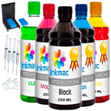 1350ml -kit Tinta Recarga Cartuchos Impressora Hp + Snap