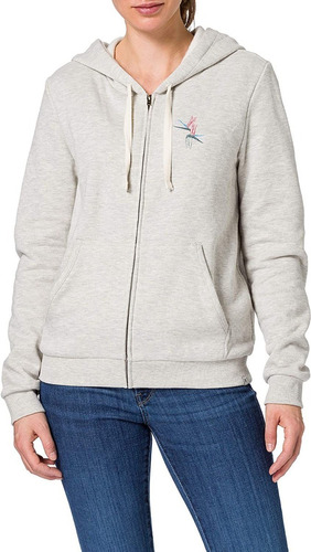 Sudadera Can Capucha Mujer Hurley W Birds Of Paradise Zip 