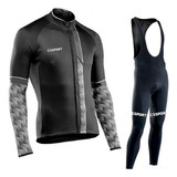 Conjunto Ciclismo Trek New  Polar Invierno Friza 