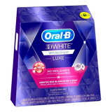 Kit Cintas Blanqueadoras Oral B 3d White Whitestrips Luxe