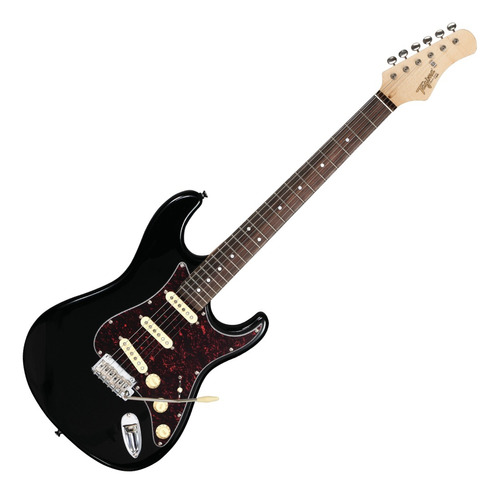 Guitarra Tagima T-635 Classic Black Escala Escura Escudo Tt