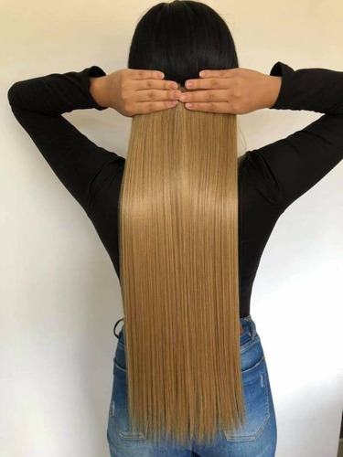 Extensiónes De Cabello Rubio Dorado Seminaturales 