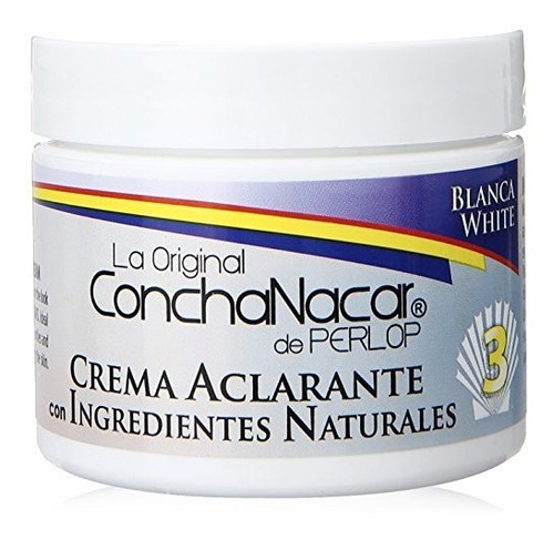 Crema Aclarante 2 Onzas Concha Nacar #3 Perlop 