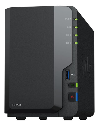 Synology Nas Ds223 De 2 Bahas (sin Disco)