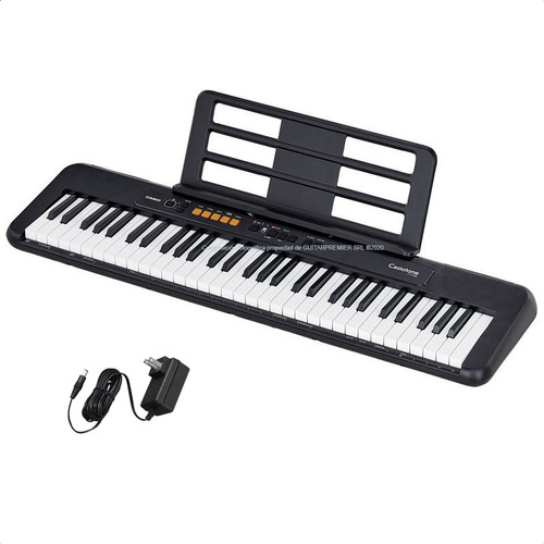 Organo Teclado Casio Cts100 61 Teclas 5/8 Usb Atril Fuente 