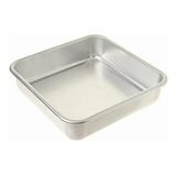 Nordic Ware 47500 Molde Para Pan Cuadrado, Aluminio, 20 Cm/8