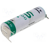 Bateria Saft Ls14500 3,6v Lithium Com 3 Terminais 2-/1+ Pci