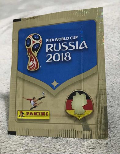 Envelope De Figurinhas Copa Do Mundo 2018 Alemão (vertical)