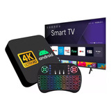 Android Tv Box 4k Hd 1 Año Garantia + Control Touch Pad Full