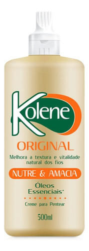 Creme Para Pentear Kolene Original Nutre E Amacia 500ml