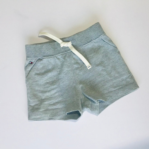 Short Bermuda Tommy H Para Niño 3-6 Meses Gris