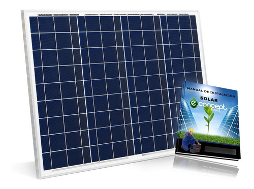 Panel Solar 40w Fotovoltaico Para Regulador Carga Baterías