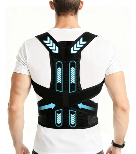 Corrector Postura Para Hombres Y Mujeres Con Placa Soporte | MercadoLibre