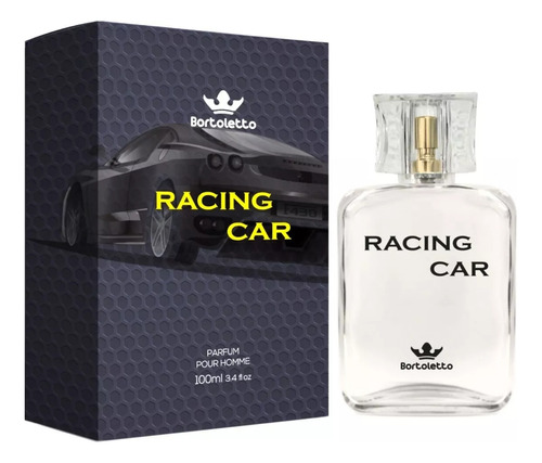 Perfume Masculino Racing Car ( Ferr. Black) Bortoletto 100ml