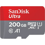 Tarjeta Sandisk Ultra 200gb Micro Sdxc Uhs-i Con Adaptador -