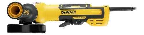 Esmeril Angular Dewalt Dwe4324 De 50 hz Amarillo Y Negro 1700 W 220 V + Accesorio