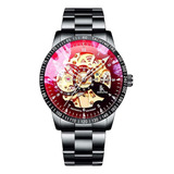 Reloj De Pulsera Mecanico Automatico Esqueleto Para Hombr...