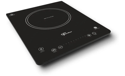 Fogão Cooktop Fischer 1q Indução Vitroceramica - Preto