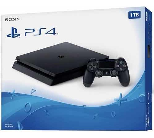 Playstation 4 Slim 1 Tb - 4 Jogos - 1 Controle - Impecável - Ps4 