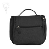 Necessaire Masculina Viagem Academia Organiza Mala Higiene Cor Preto