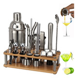 750ml Kit De Cocteleria 25 Piezas Shaker Cocktail Bar Set