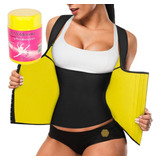 Faja Moldeadora Reductora Doble Capa Neopreno Termico + Gel 