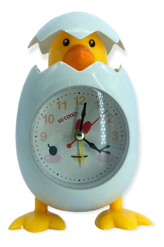 Reloj Analógico De Escritorio Pollito