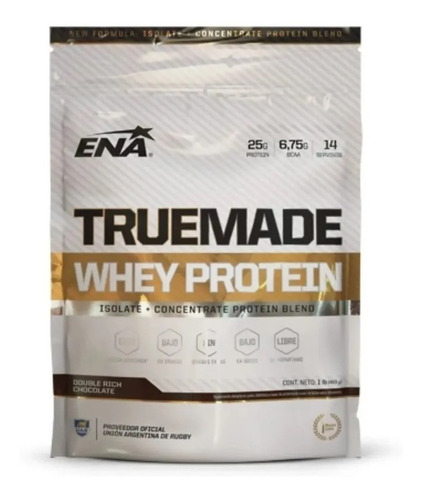 True Made - Whey Protein 500grs Ena Sport - Proteina. 
