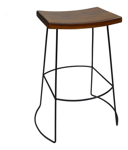 Silla Carolina Y Mesa Hadley Saddle Seat Taburete De Bar,...