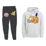 Conjunto Deportivo Sudadera+ Buso The Simpsons Niños Adultos