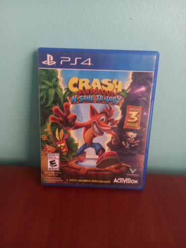 Crash Bandicoot: N. Sane Trilogy Ps4 Físico