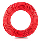 Cable Thw Iusa Calibre #12 100m Rojo Iusa