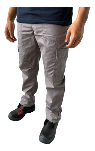 Pantalón Rib Tipo Cargo Camuflado