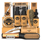 Kit De Aseo Para Ali R De Barba Para Hombres, Cepillo Y...