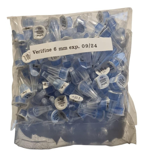 100 Agujas Saxenda Insulina Verifine 4mm 5mm 6mm