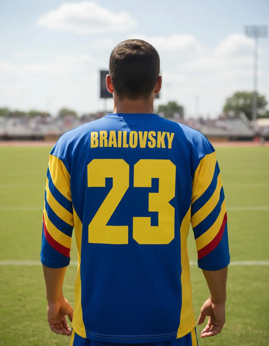 Jersey America Retro Amarillo Brailovsky 80s | Meses sin interés