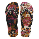 Chinelo Havaianas Farm Bananatic