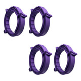 4pack Collar Antipulgas Para Perros Y Gatos Duración 8 Meses Color Morado