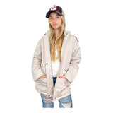 Customs Ba Trench Mujer Piloto Campera Rompeviento Pilotos F