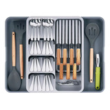 Organizador De Cubiertos Para Cajón De Cocina Extensible