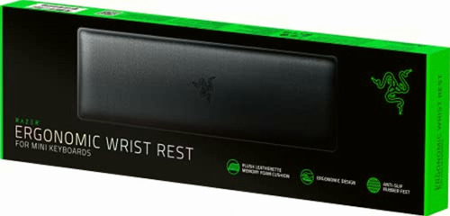 Razer Ergonomic Wrist Rest For Mini Keyboards: Plush