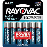 Pilas Alcalinas Rayovac Aa 12-pack.