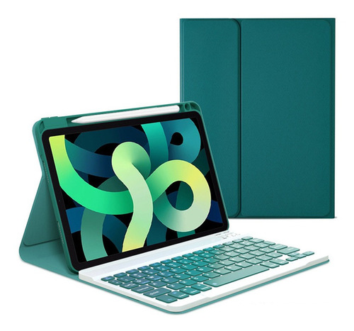 Funda Con Teclado Para iPad 10.2 9ª 8ª 7ª Generación