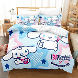 New Juego De Cama Queen For Niños Cinnamoroll De Dibujos .