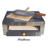 Horno Pizzero Portatil Para Hornallas Y Parrilla Minihorno