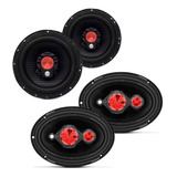 Kit Alto Falante Bomber 6  50w Rms + 6x9 Pol 70w Rms 4 Ohms