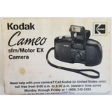 Manual De Instruções Da Câmera Fotográfica Kodak Cameo