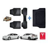 Tapetes Uso Rudo + Cajuela Tesla Model S 2017 A 2022 Armor